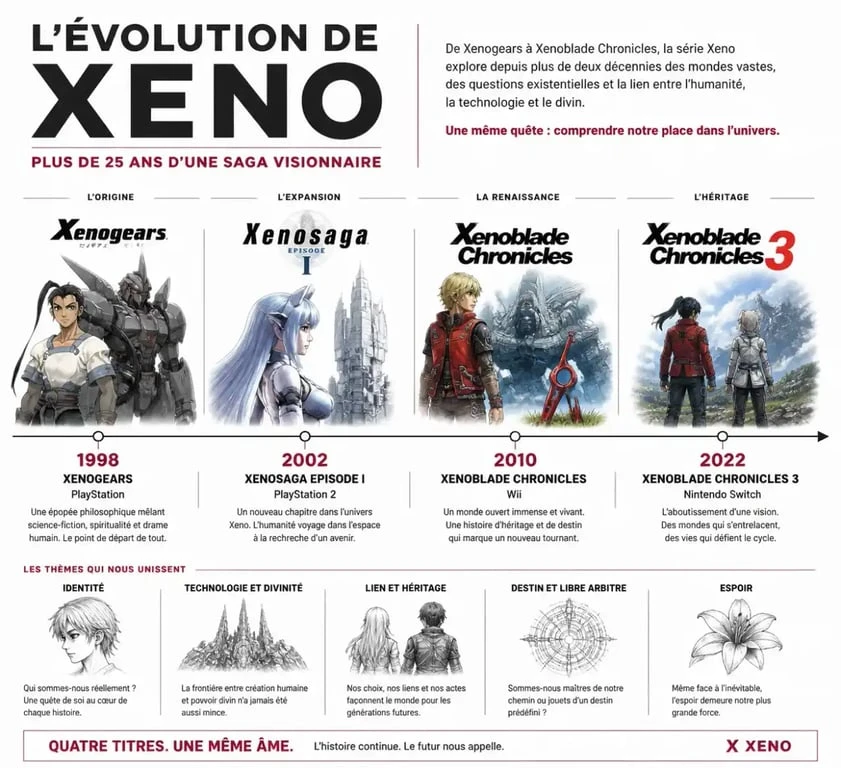 Évolution de la série Xeno par Monolith Software