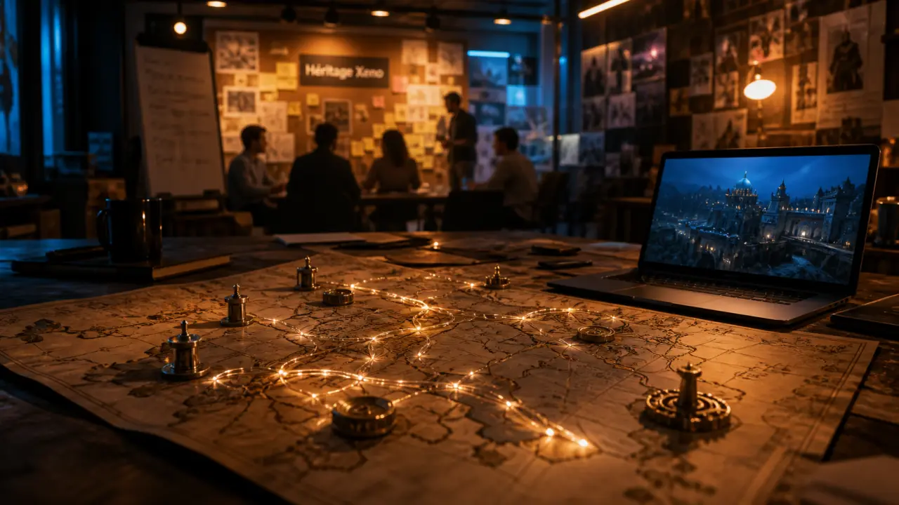 Monolith Software : studio de jeux, maquette 3D sans logos, Nintendo