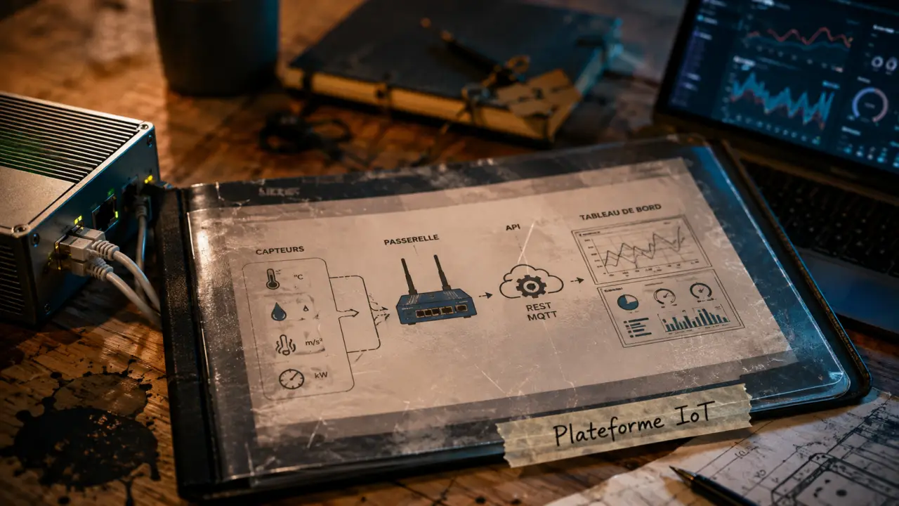 Plateformes IoT : comparaison cloud open source et industrielles