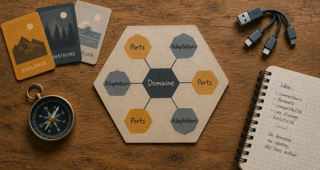 Architecture hexagonale : le métier reste testable quand l’infrastructure change