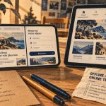 Développement web et mobile : navigateur web app et application native sur mobile et tablette