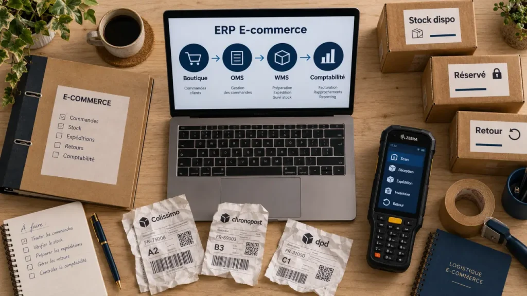 ERP e-commerce : centraliser les ventes ne suffit pas à fiabiliser les stocks