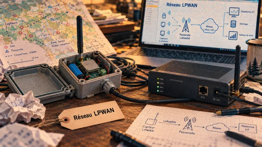 LPWAN : connecter des capteurs sur plusieurs kilomètres, sans sacrifier leur batterie