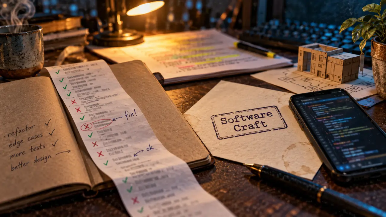 Software craftsmanship pour un code durable
